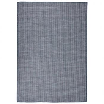 ARDEBO.de - Outdoor-Teppich Flachgewebe 160x230 cm Blau