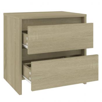 Nachttisch Sonoma-Eiche 45x34,5x44,5 cm Holzwerkstoff