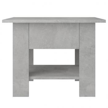 Couchtisch Betongrau 55x55x42 cm Holzwerkstoff