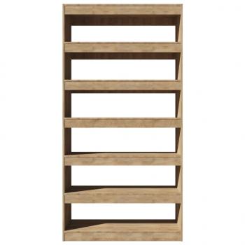 Bücherregal/Raumteiler Sonoma-Eiche 100x30x198 cm Holzwerkstoff