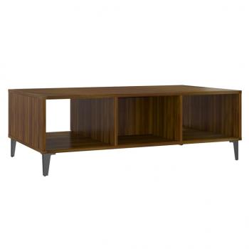 Couchtisch Braun Eichen-Optik 103,5x60x35 cm Holzwerkstoff