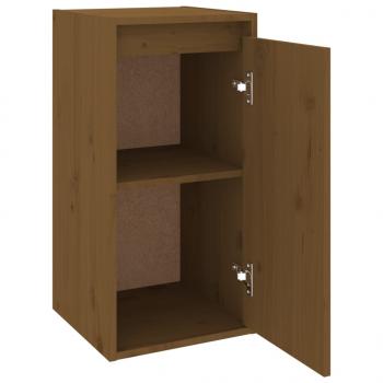 Wandschrank Honigbraun 30x30x60 cm Massivholz Kiefer