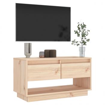 TV-Schrank 74x34x40 cm Massivholz Kiefer