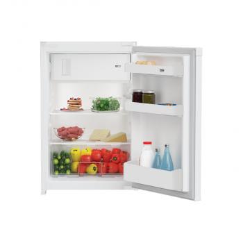 ARDEBO.de Beko B1754N Einbaukühlschrank, Nischenhöhe: 88cm, 110 L, Schlepptürtechnik, LED Illumination, MinFrost, weiß