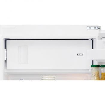 Beko B1754N Einbaukühlschrank, Nischenhöhe: 88cm, 110 L, Schlepptürtechnik, LED Illumination, MinFrost, weiß