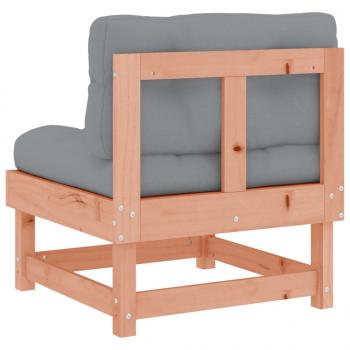 Mittelsofa mit Kissen Massivholz Douglasie