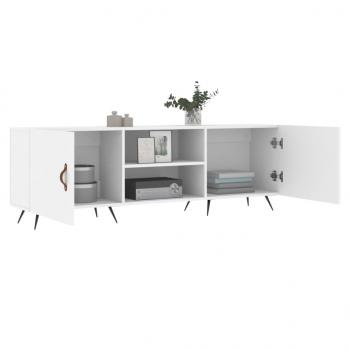 TV-Schrank Weiß 150x30x50 cm Holzwerkstoff