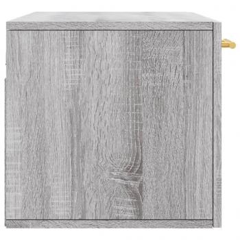 Wandschrank Grau Sonoma 80x36,5x35 cm Holzwerkstoff