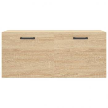 Wandschrank Sonoma-Eiche 80x36,5x35 cm Holzwerkstoff