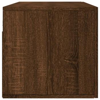 Wandschrank Braun Eichen-Optik 100x36,5x35 cm Holzwerkstoff