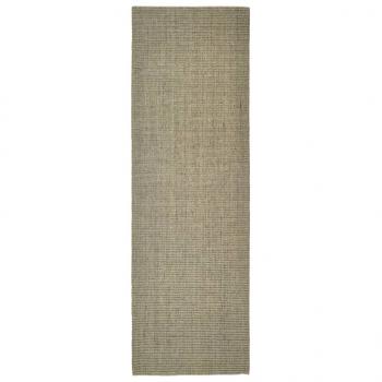 Teppich Natur Sisal 80x250 cm Grün