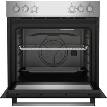 Beko BBUC12020X Einbau Herdset mit Glaskeramikkochfeld, 60cm breit, 74L, Grill, Ober-Unterhitze, Restwärmeanzeige, SteamShine, Edelstahl