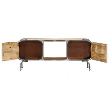 TV-Schrank 110x30x42 cm Massivholz Mango