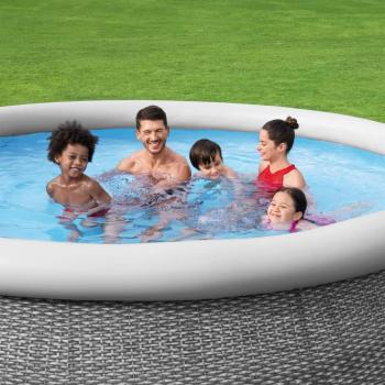 Bestway Swimmingpool-Set Rund 366x76 cm