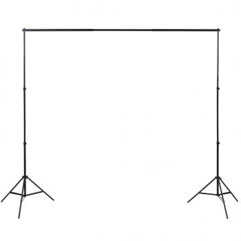 Fotostudio-Set mit Beleuchtung und Hintergrund