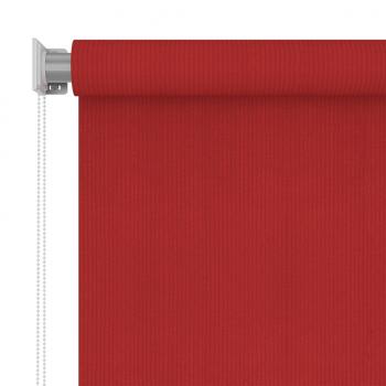 Außenrollo 60x140 cm Rot HDPE