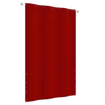 ARDEBO.de - Balkon-Sichtschutz Rot 140x240 cm Oxford-Gewebe