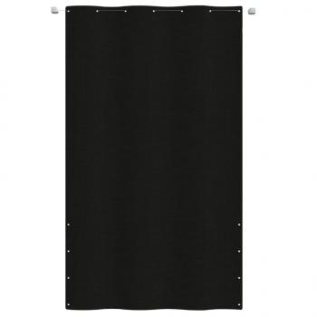 Balkon-Sichtschutz Schwarz 140x240 cm Oxford-Gewebe