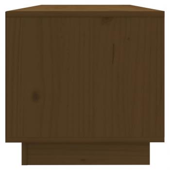 TV-Schrank Honigbraun 90x35x35 cm Massivholz Kiefer