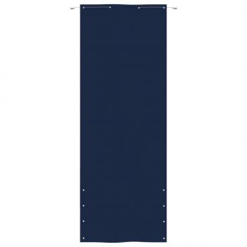 Balkon-Sichtschutz Blau 80x240 cm Oxford-Gewebe