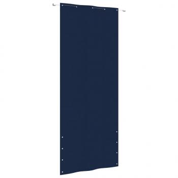 ARDEBO.de - Balkon-Sichtschutz Blau 100x240 cm Oxford-Gewebe