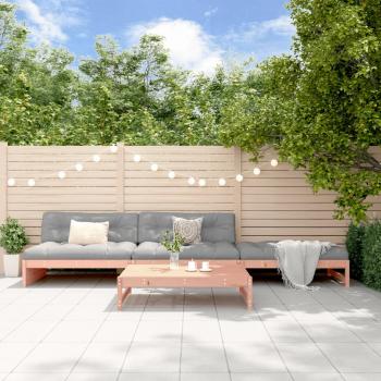 ARDEBO.de - 4-tlg. Garten-Lounge-Set mit Kissen Massivholz Douglasie