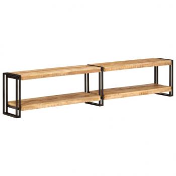 ARDEBO.de - TV-Schrank 200x30x40 cm Massivholz Mango