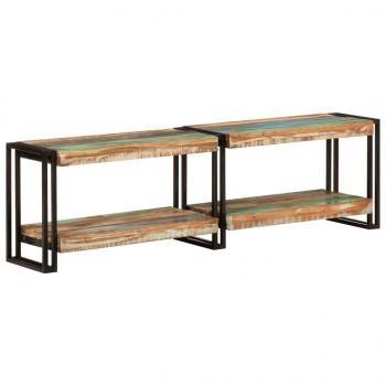 ARDEBO.de - TV-Schrank 140x30x40 cm Massives Altholz