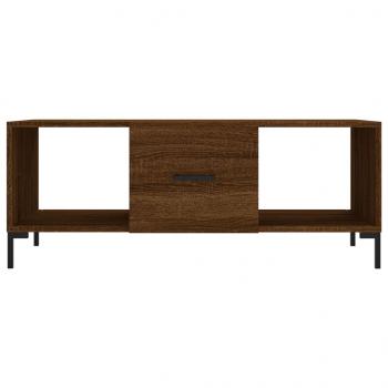 Couchtisch Braun Eichen-Optik 102x50x40 cm Holzwerkstoff