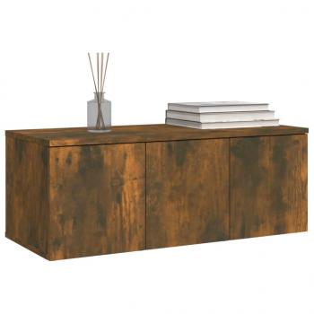 TV-Schrank Räuchereiche 80x34x30 cm Holzwerkstoff