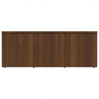 TV-Schrank Braun Eichen-Optik 80x34x30 cm Holzwerkstoff