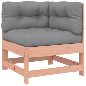 Ecksofa mit Kissen Massivholz Douglasie