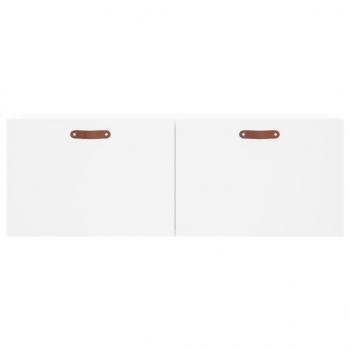 Wandschrank Weiß 100x36,5x35 cm Holzwerkstoff