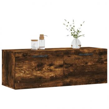 Wandschrank Räuchereiche 100x36,5x35 cm Holzwerkstoff