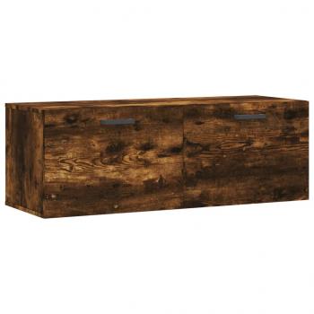 Wandschrank Räuchereiche 100x36,5x35 cm Holzwerkstoff