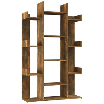 Bücherregal Räuchereiche 86x25,5x140 cm Holzwerkstoff