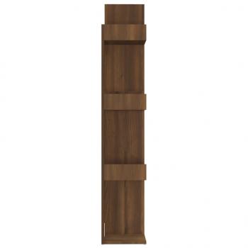 Bücherregal Braun Eichen-Optik 86x25,5x140 cm Holzwerkstoff