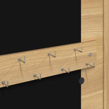 Schmuckschrank mit Spiegel Wandmontage 30x8,5x67 cm