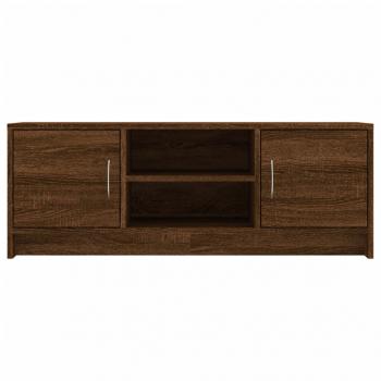 TV-Schrank Braun Eichen-Optik 102x30x37,5 cm Holzwerkstoff