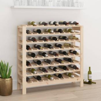 ARDEBO.de - Weinregal 109,5x30x107,5 cm Massivholz Kiefer