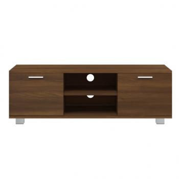 TV-Schrank Braun Eichen-Optik 120x40,5x35 cm Holzwerkstoff