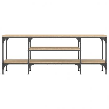 TV-Schrank Sonoma-Eiche 121x35x45 cm Holzwerkstoff & Eisen