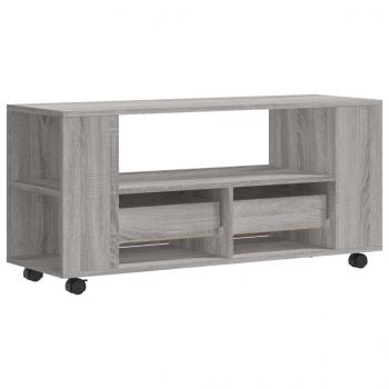 TV-Schrank Grau Sonoma 102x34,5x43 cm Holzwerkstoff