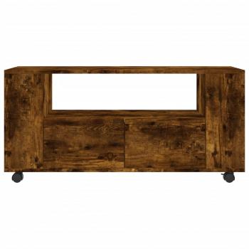 TV-Schrank Räuchereiche 102x34,5x43 cm Holzwerkstoff