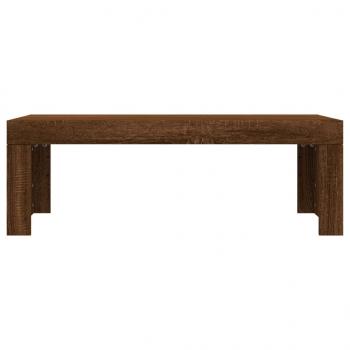 Couchtisch Braun Eichen-Optik 102x50x36 cm Holzwerkstoff