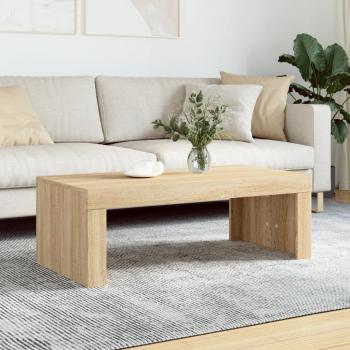 ARDEBO.de - Couchtisch Sonoma-Eiche 102x50x36 cm Holzwerkstoff