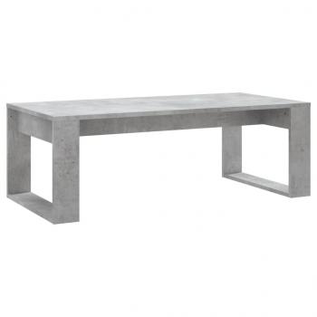 Couchtisch Betongrau 102x50x35 cm Holzwerkstoff