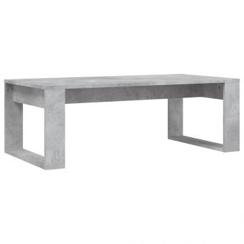 Couchtisch Betongrau 102x50x35 cm Holzwerkstoff