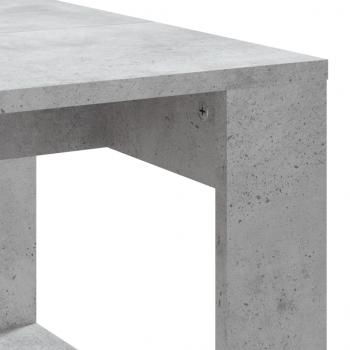 Couchtisch Betongrau 102x50x35 cm Holzwerkstoff