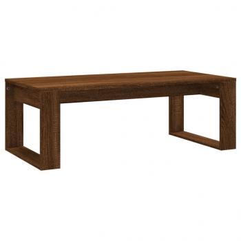 Couchtisch Braun Eichen-Optik 102x50x35 cm Holzwerkstoff